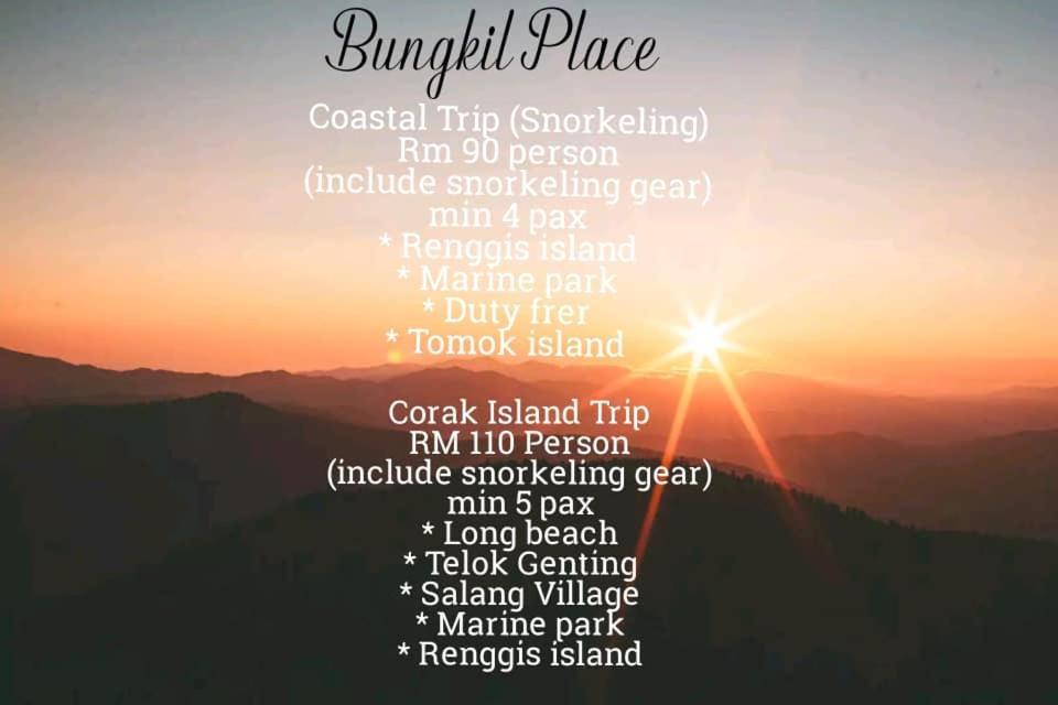 Bungkil Place Hotel Ilha Tioman Exterior foto